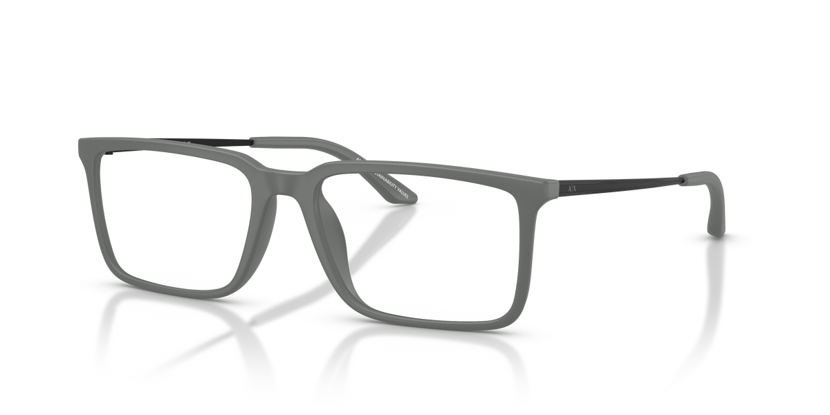 Armani Exchange AX3141U Eyeglasses Frame in 8407 Matte Grey
