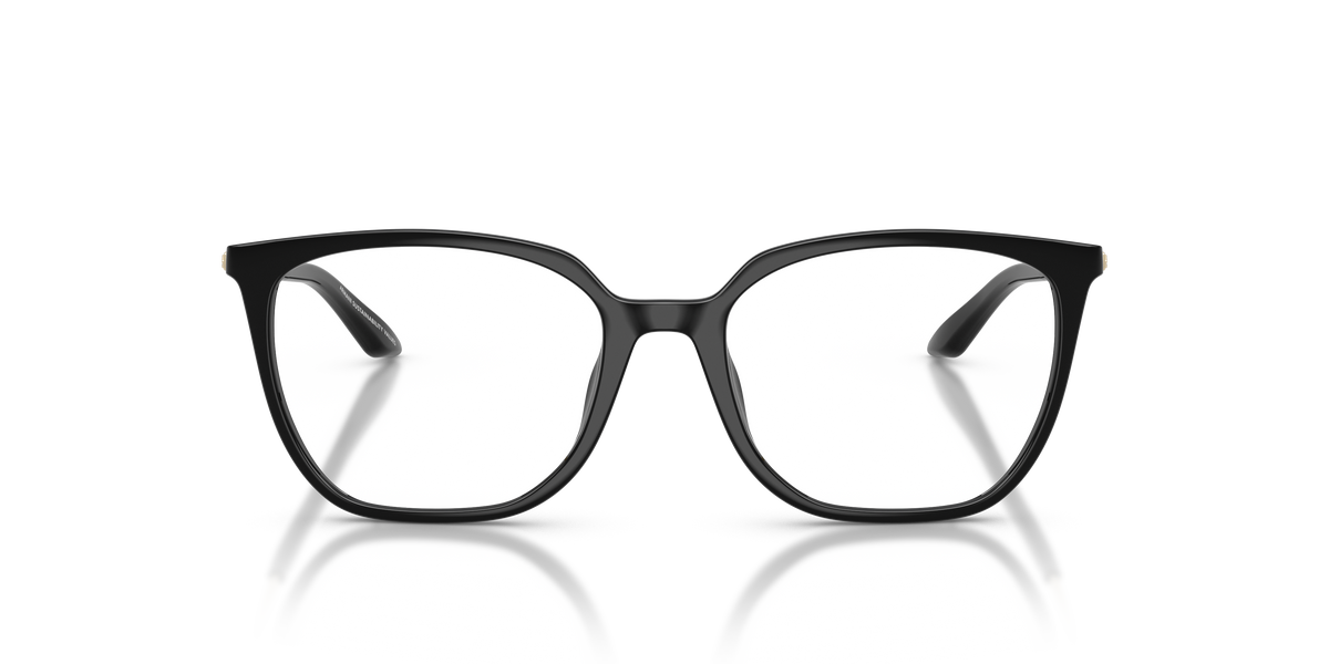 Armani Exchange AX3142U Eyeglasses Frame in 8158 Shiny Black, front view