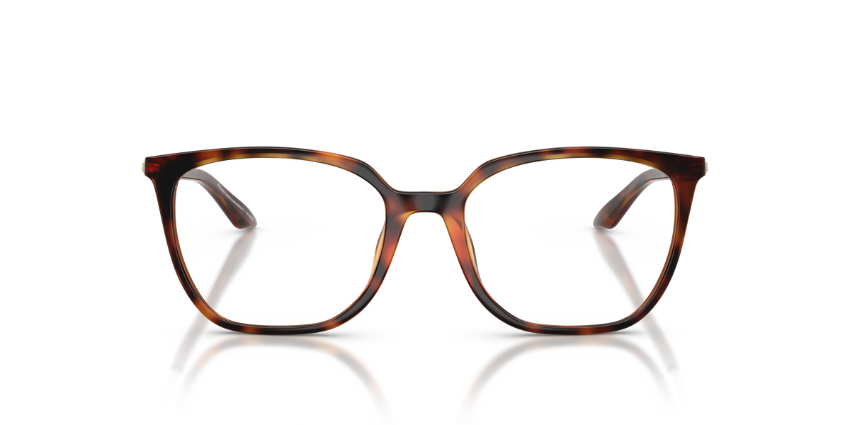 Armani Exchange AX3142U Eyeglasses Frame in 8213 Shiny Havana, front view