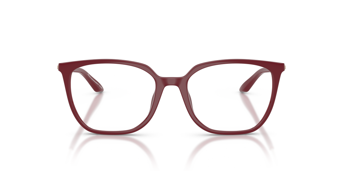 Armani Exchange AX3142U Eyeglasses Frame in 8387 Shiny Bordeaux, front view