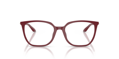 Armani Exchange AX3142U Eyeglasses Frame in 8387 Shiny Bordeaux, front view