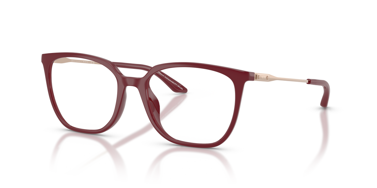 Armani Exchange AX3142U Eyeglasses Frame in 8387 Shiny Bordeaux