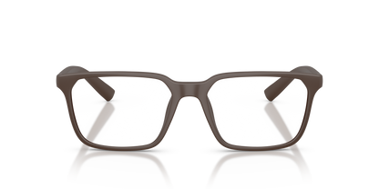 Armani Exchange AX3144U Eyeglasses Frame in 8412 Matte Brown, front view