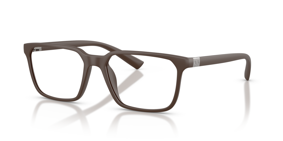 Armani Exchange AX3144U Eyeglasses Frame in 8412 Matte Brown