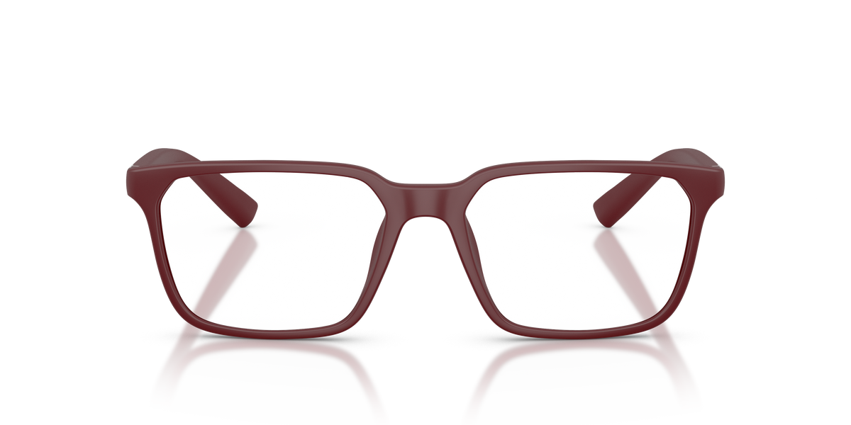 Armani Exchange AX3144U Eyeglasses Frame in 8413 Matte Burgundy, front view