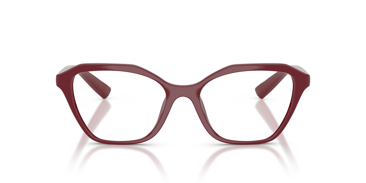 Armani Exchange AX3145U Eyeglasses Frame in 8387 Shiny Bordeaux, front view