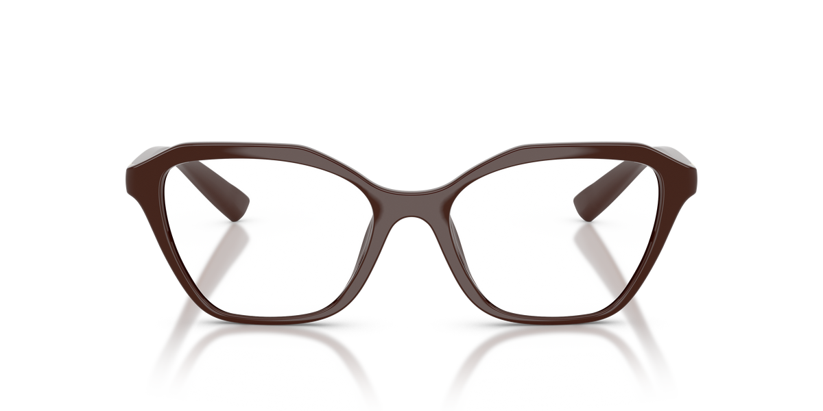 Armani Exchange AX3145U Eyeglasses Frame in 8414 Shiny Brown, front view