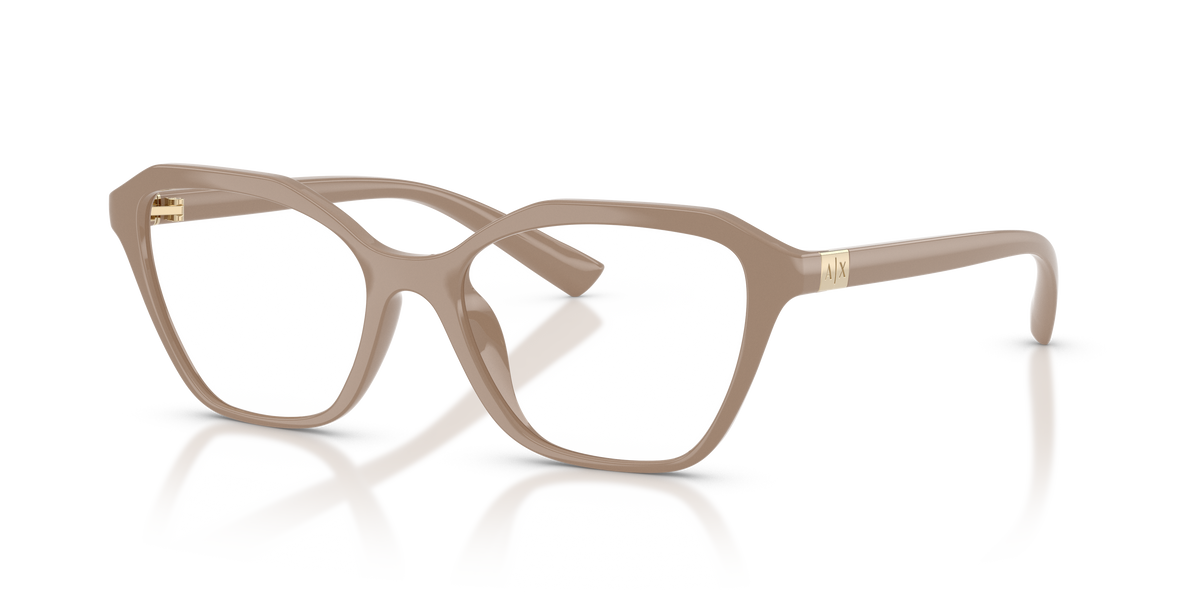 Armani Exchange AX3145U Eyeglasses Frame in 8415 Shiny Beige
