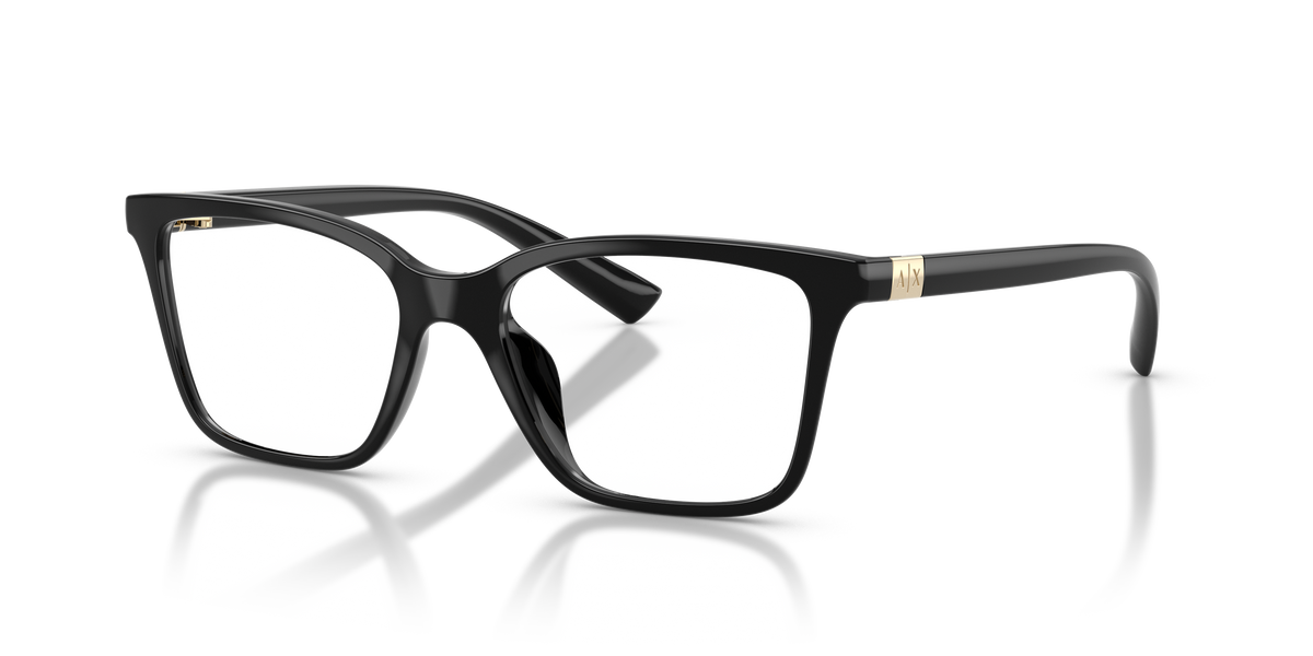 Armani Exchange AX3146U Eyeglasses Frame in 8158 Shiny Black