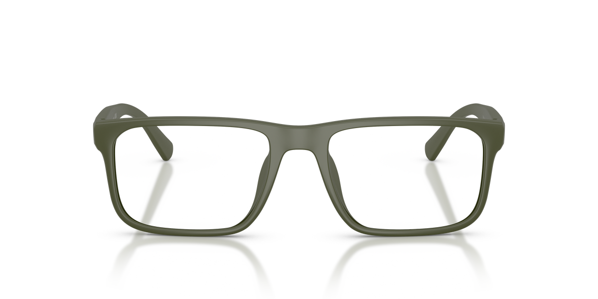 Armani Exchange AX3147U Eyeglasses Frame in 8032 Matte Green, front view