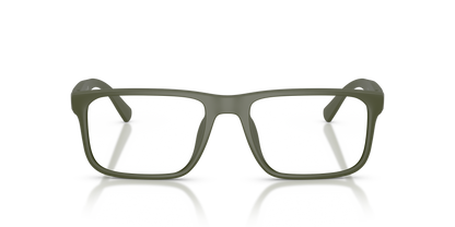 Armani Exchange AX3147U Eyeglasses Frame in 8032 Matte Green, front view