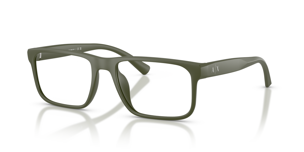 Armani Exchange AX3147U Eyeglasses Frame in 8032 Matte Green