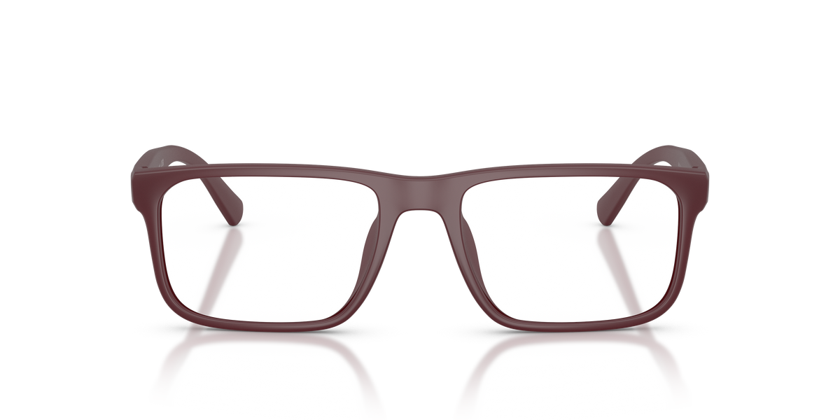 Armani Exchange AX3147U Eyeglasses Frame in 8413 Matte Burgundy, front view