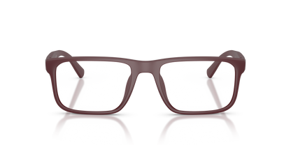Armani Exchange AX3147U Eyeglasses Frame in 8413 Matte Burgundy, front view