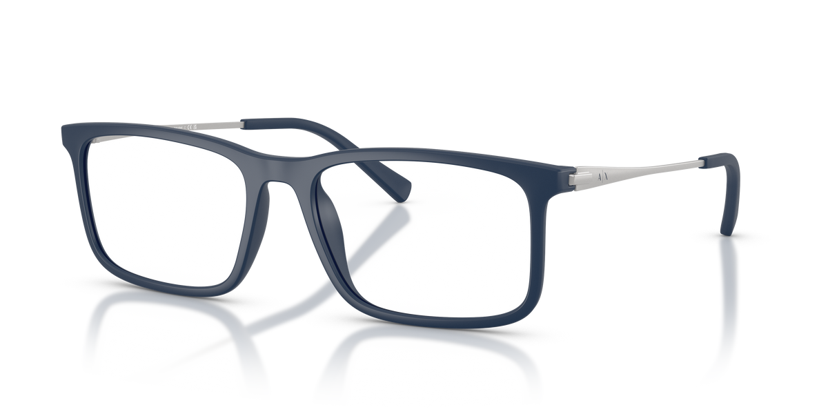 Armani Exchange AX3148U Eyeglasses Frame in 8399 Matte Blue