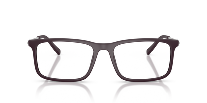 Armani Exchange AX3148U Eyeglasses Frame in 8418 Matte Brown, front view