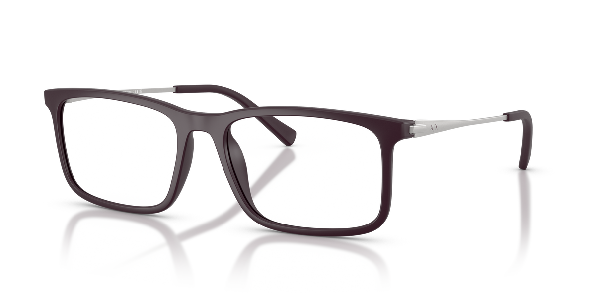 Armani Exchange AX3148U Eyeglasses Frame in 8418 Matte Brown