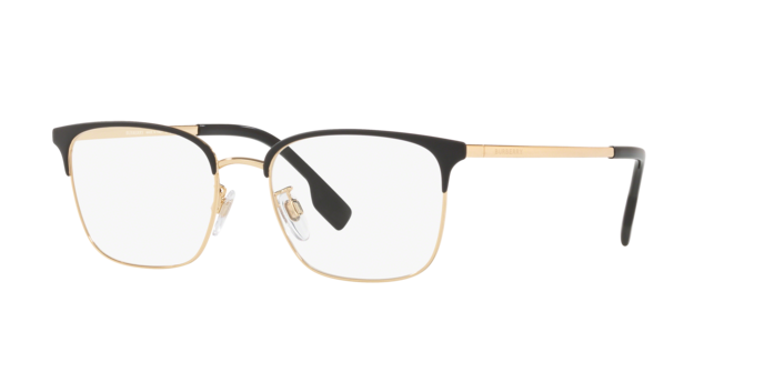 Burberry BE1338D Eyeglasses Frame in 1017 Matte Black/Gold