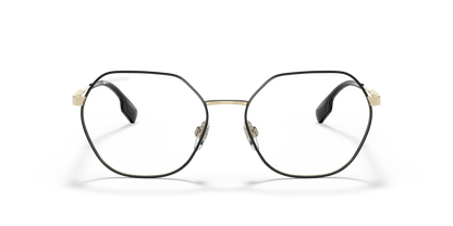 Burberry BE1350 Erin Eyeglasses Frame in 1326 Black, front view
