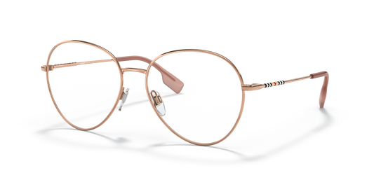 Burberry BE1366 Felicity Eyeglasses Frame in 1337 Rose Gold