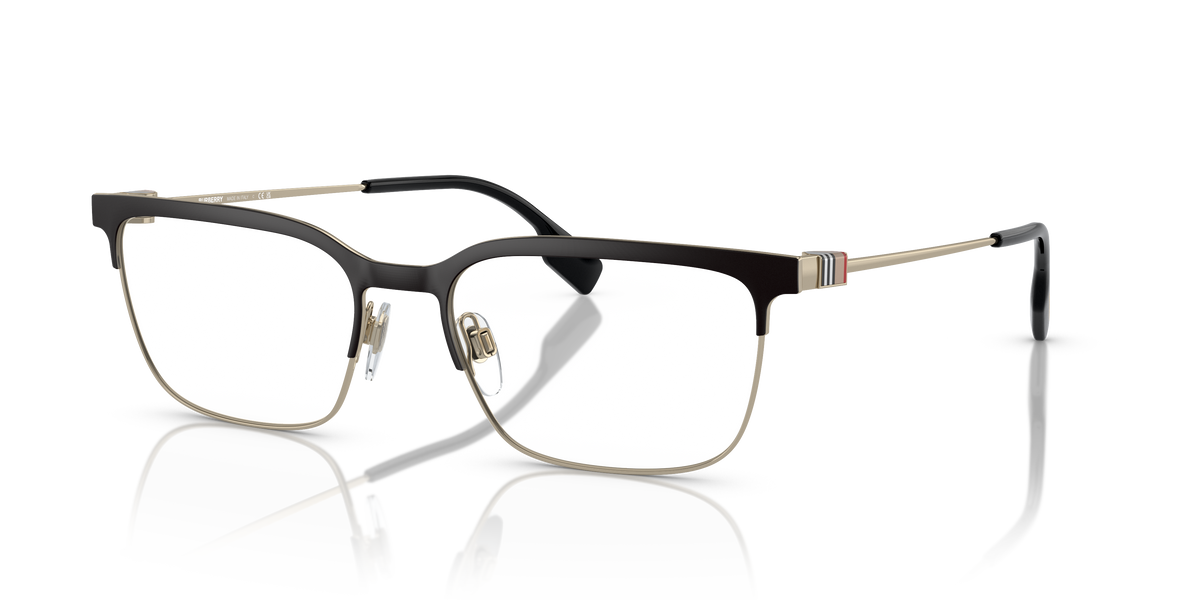 Burberry BE1375 Douglas Eyeglasses Frame in 1109 Black