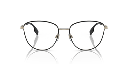 Burberry BE1376 Virginia Eyeglasses Frame in 1109 Black, front view
