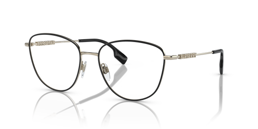 Burberry BE1376 Virginia Eyeglasses Frame in 1109 Black