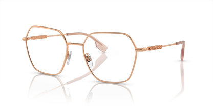 Burberry BE1381 Eyeglasses Frame in 1337 Rose Gold