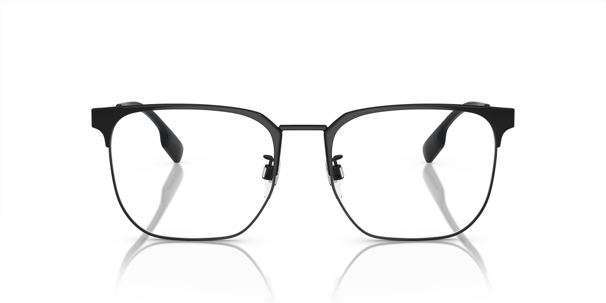Burberry BE1383D Eyeglasses Frame in 1001 Black, front view