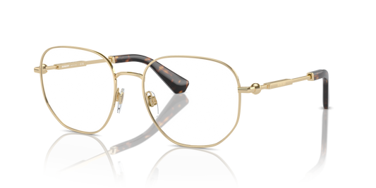 Burberry BE1385 Eyeglasses Frame in 1109 Light Gold