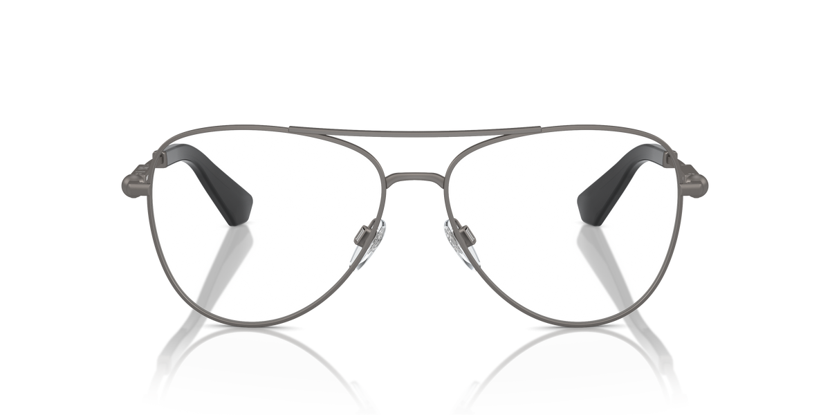 Burberry BE1386 Eyeglasses Frame in 1316 Dark Grey, front view