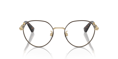 Burberry BE1388D Eyeglasses Frame in 1109 Brown, front view