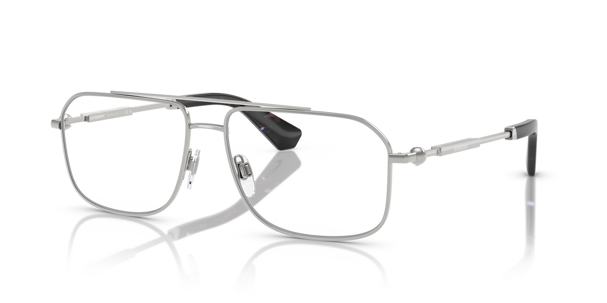 Burberry BE1391 Eyeglasses Frame in 1005 Silver