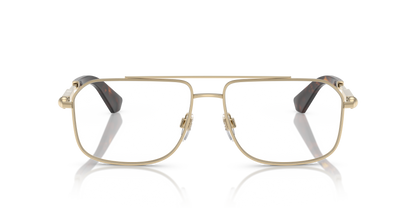 Burberry BE1391 Eyeglasses Frame in 1109 Light Gold, front view