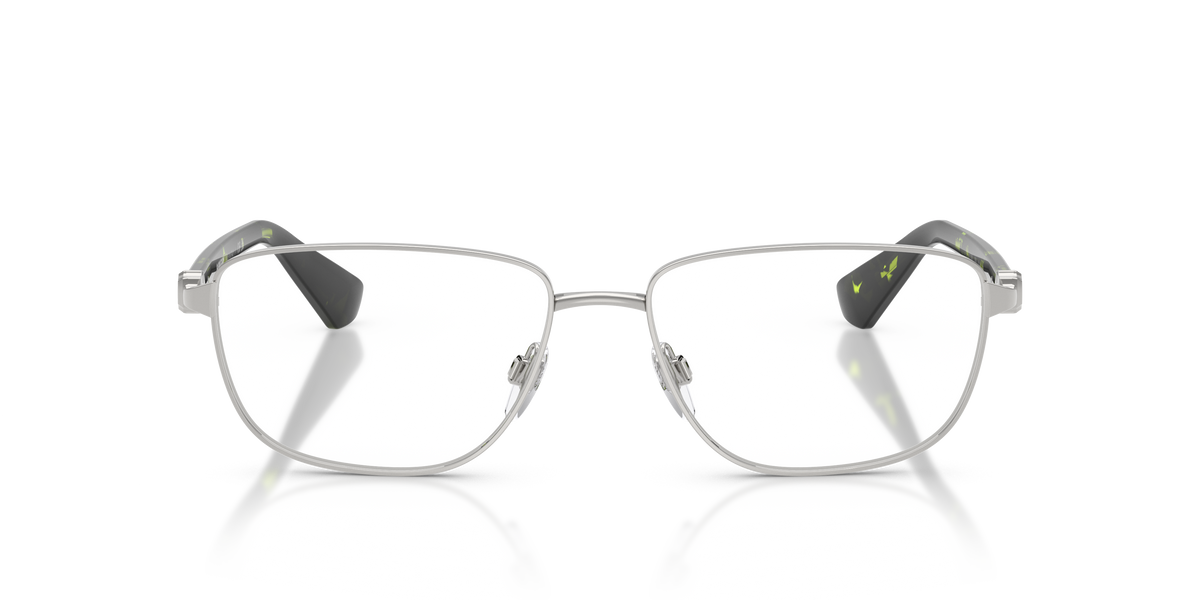 Burberry BE1393 Eyeglasses Frame in 1005 Silver, front view
