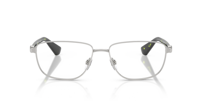 Burberry BE1393 Eyeglasses Frame in 1005 Silver, front view