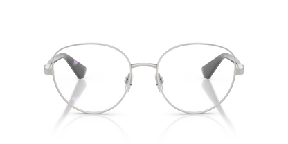 Burberry BE1394 Eyeglasses Frame in 1005 Silver, front view