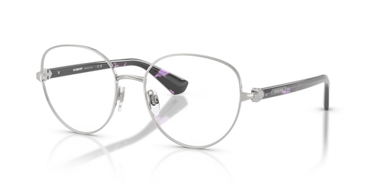 Burberry BE1394 Eyeglasses Frame in 1005 Silver