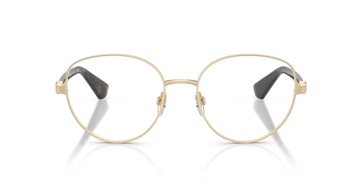 Burberry BE1394 Eyeglasses Frame in 1109 Light Gold, front view