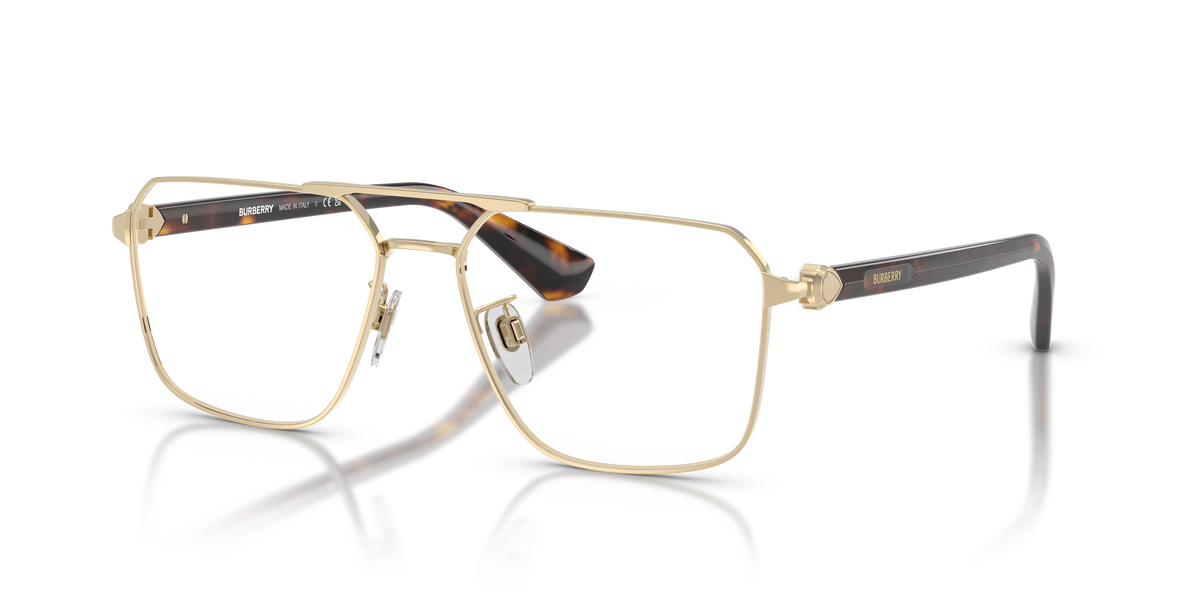 Burberry BE1395D Eyeglasses Frame in 1109 Light Gold