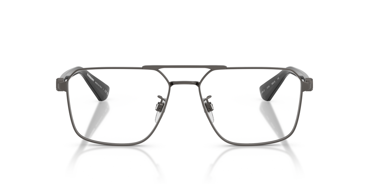 Burberry BE1395D Eyeglasses Frame in 1316 Matte Grey, front view