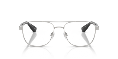 Burberry BE1396 Eyeglasses Frame in 1005 Silver, front view