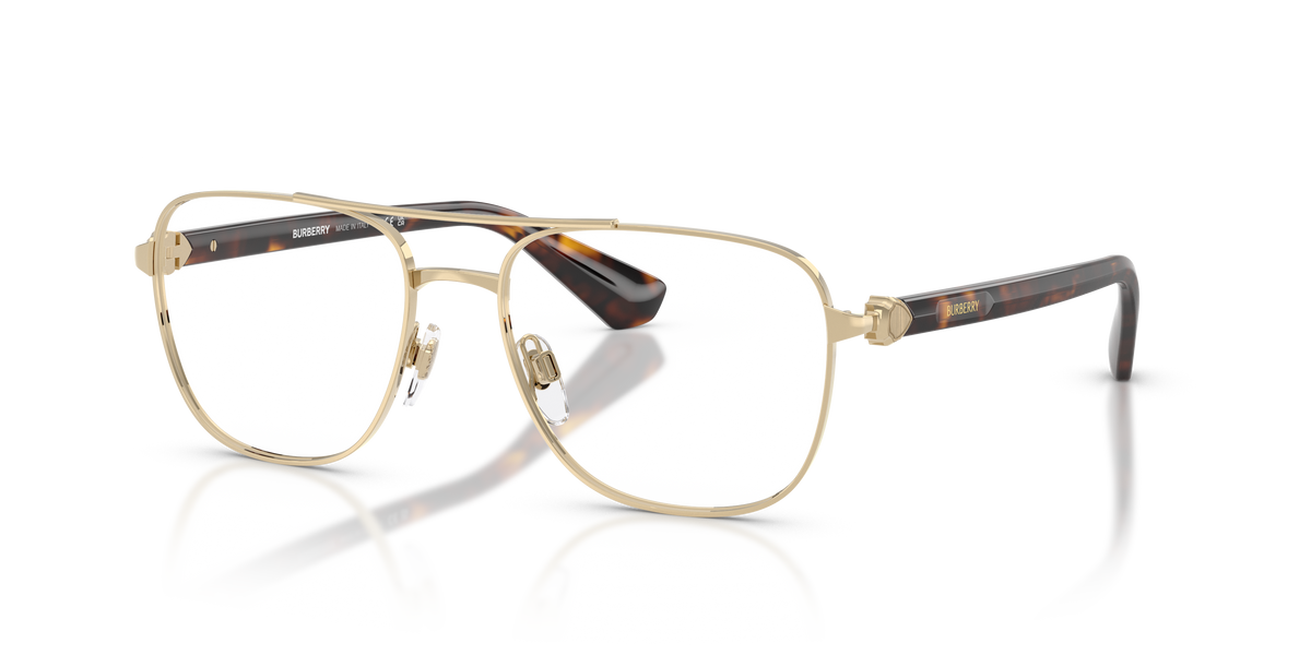 Burberry BE1396 Eyeglasses Frame in 1109 Light Gold