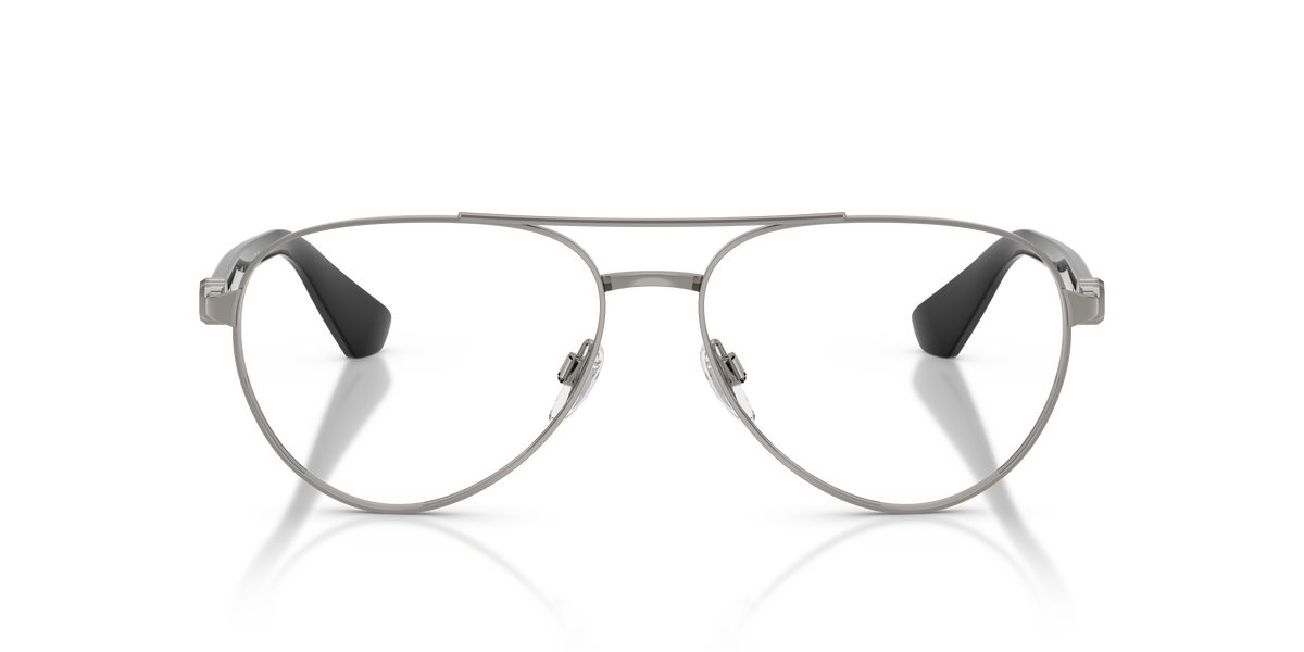 Burberry BE1397 Eyeglasses Frame in 1003 Gunmetal, front view