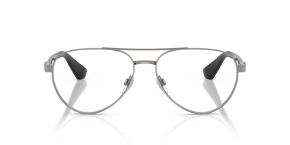 Burberry BE1397 Eyeglasses Frame in 1003 Gunmetal, front view