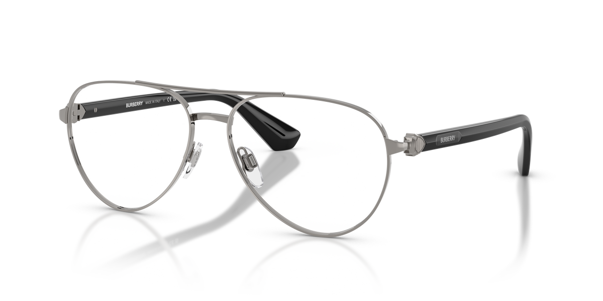 Burberry BE1397 Eyeglasses Frame in 1003 Gunmetal