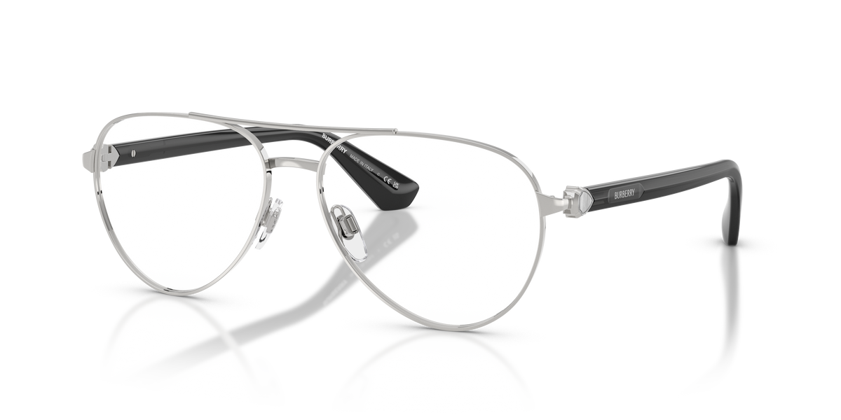Burberry BE1397 Eyeglasses Frame in 1005 Silver