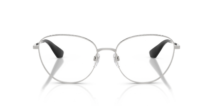 Burberry BE1398 Eyeglasses Frame in 1005 Silver, front view