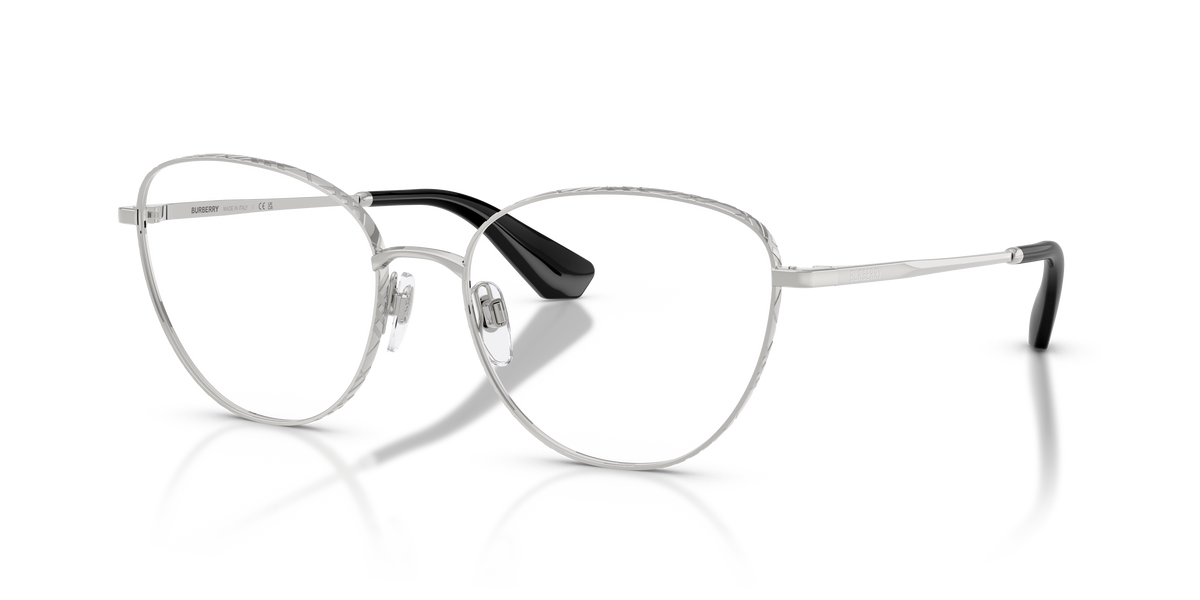 Burberry BE1398 Eyeglasses Frame in 1005 Silver