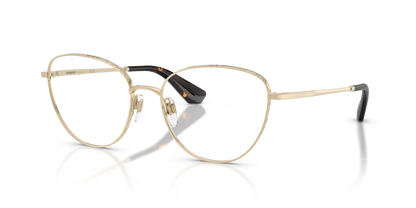 Burberry BE1398 Eyeglasses Frame in 1109 Light Gold